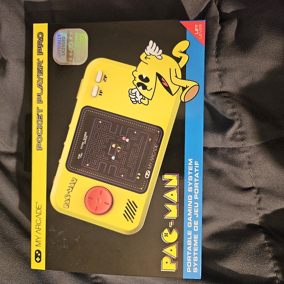 Arcade Other - Arcade Handheld Console Yellow‎ and Red (Pac-man)